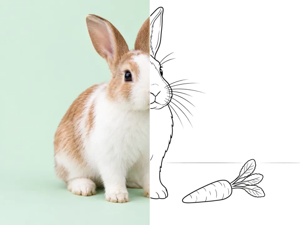 Photo to Coloring Page