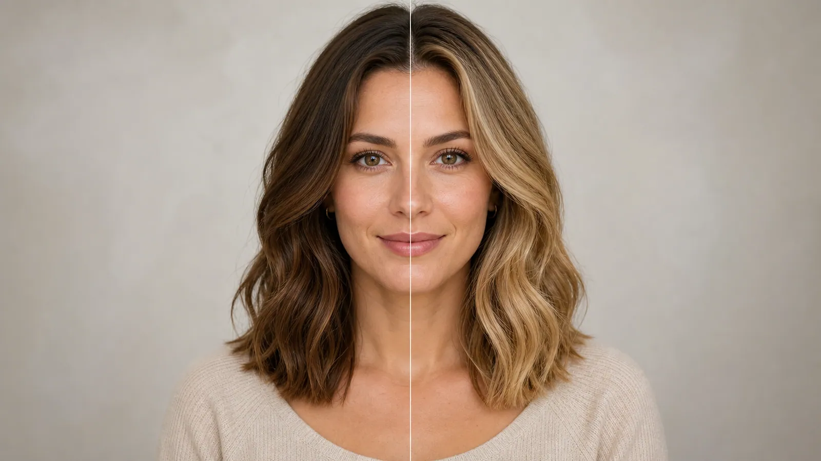AI Blonde Hair Filter creative reference