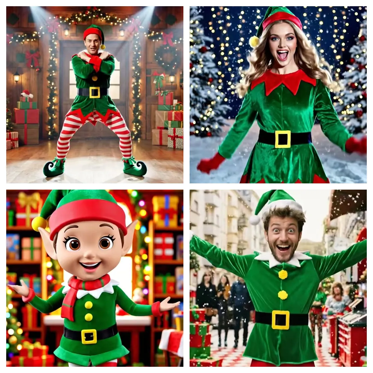 AI Christmas Dance Maker creative reference