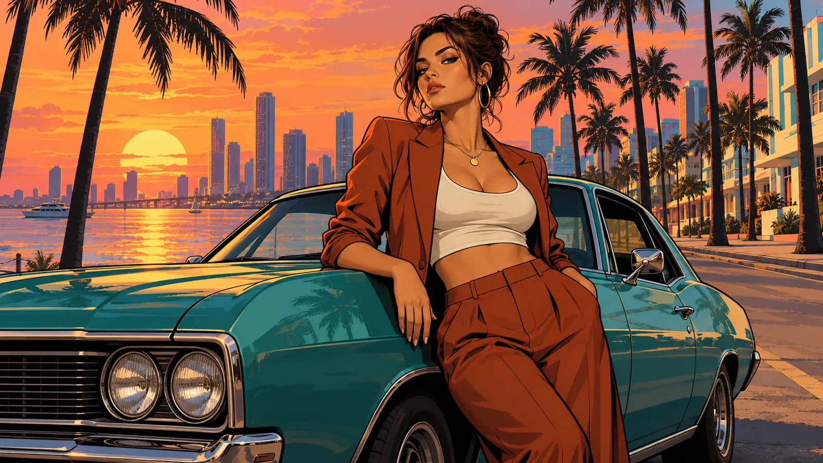 GTA-Style Art Generator creative reference