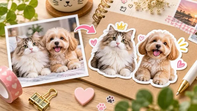 Photo to Sticker scene reference