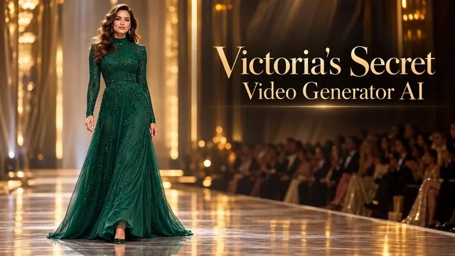 Victoria’s Secret-Inspired Runway Video creative reference