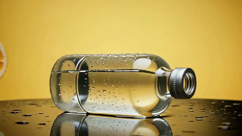 Reference image: Glass capsule object reference