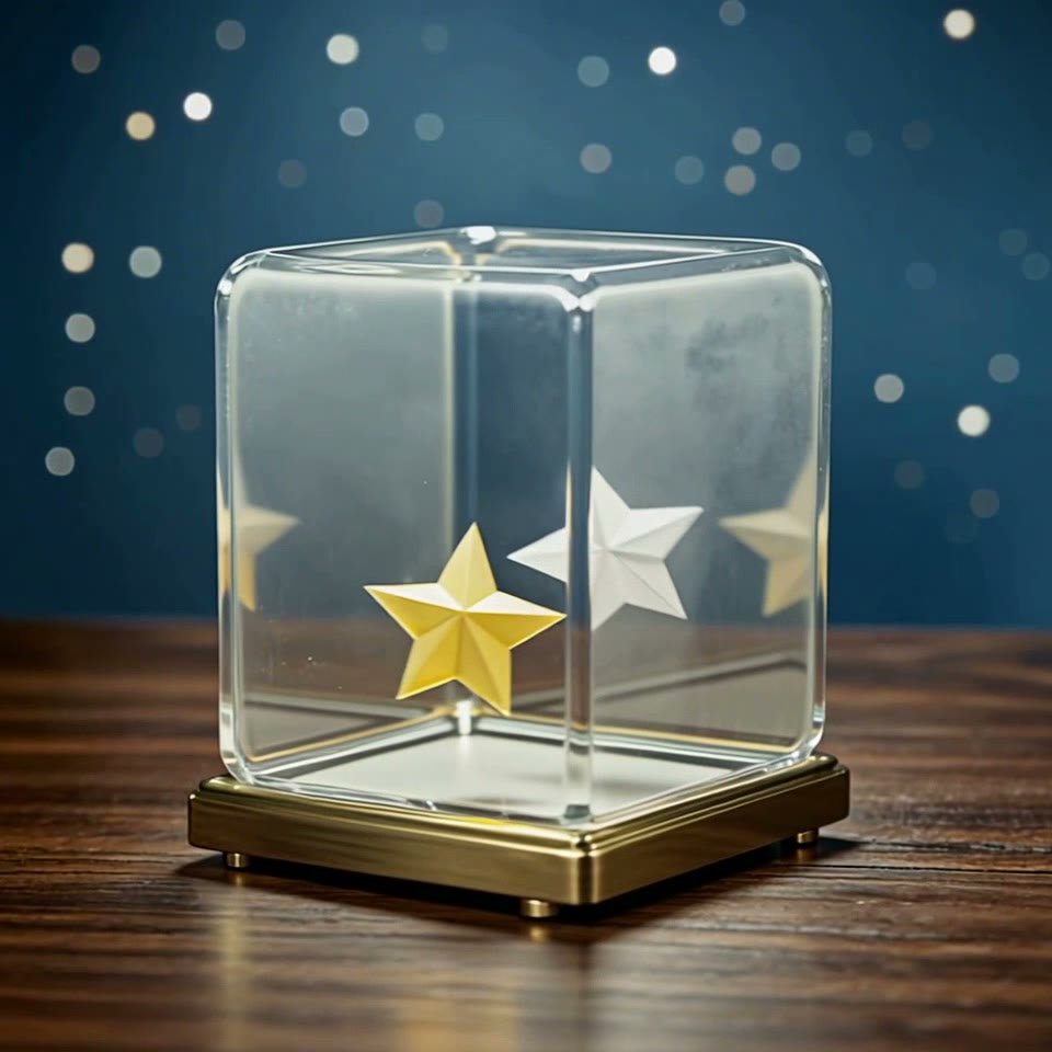 Reference image: Star display scene reference