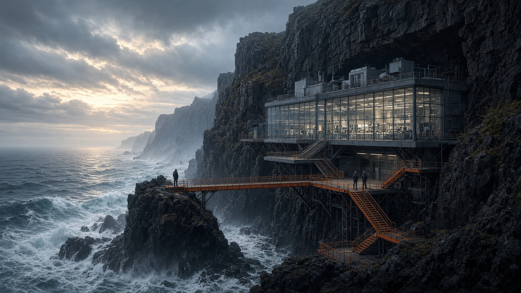 Reference image: Feature coastal station