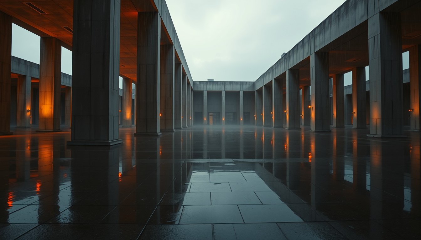 Reference image: Blue plaza reference
