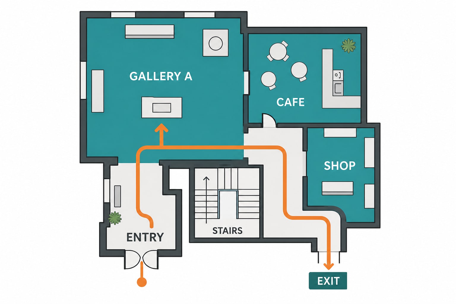 Reference image: Museum map