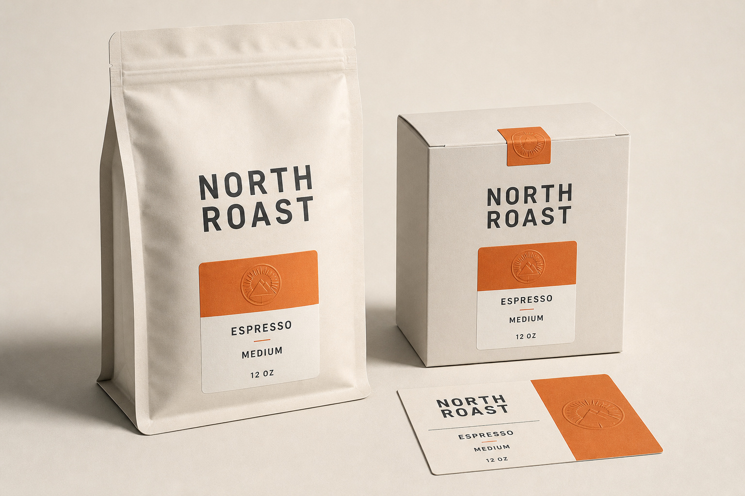 Reference image: Brand coffee packaging