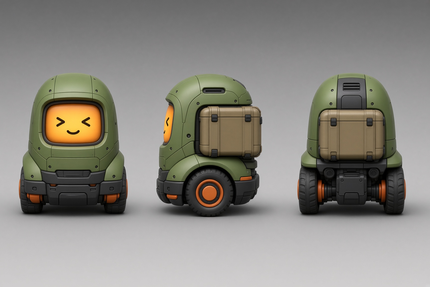 Reference image: Example courier robot