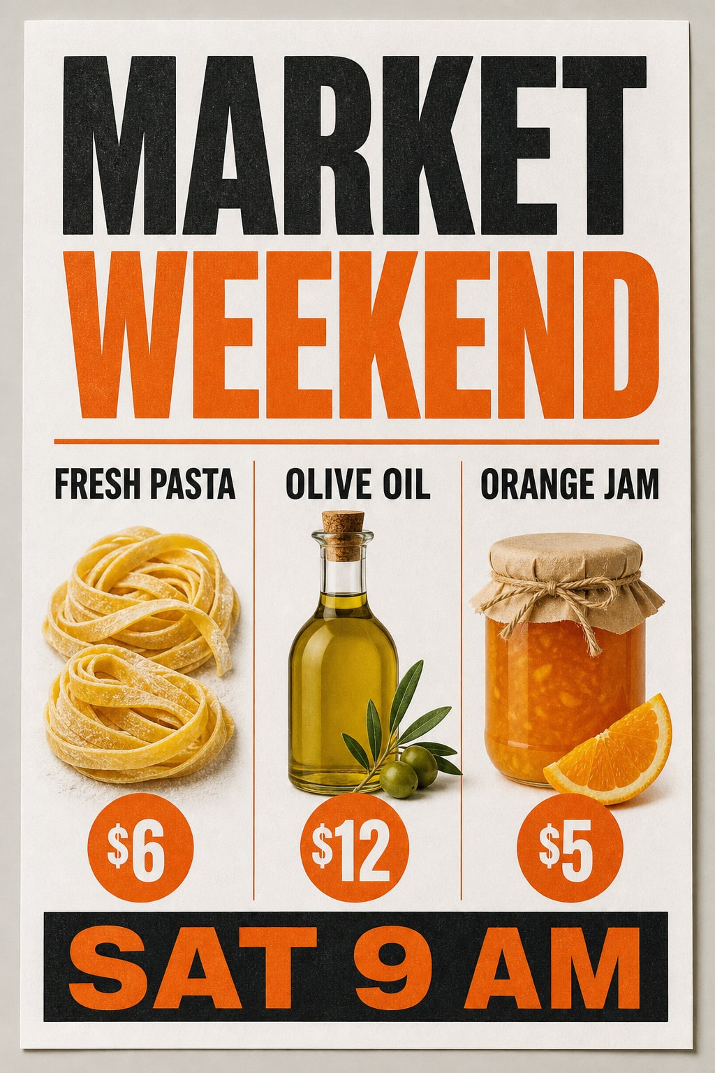 Reference image: Sale poster