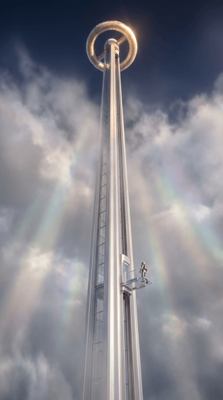 Sky Elevator Poster