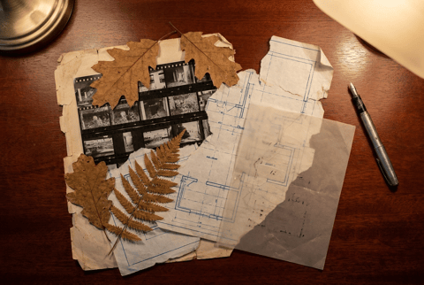 Archive Desk Collage