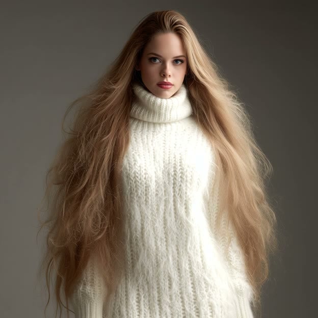 Portrait-led image-to-video example with elegant subject motion