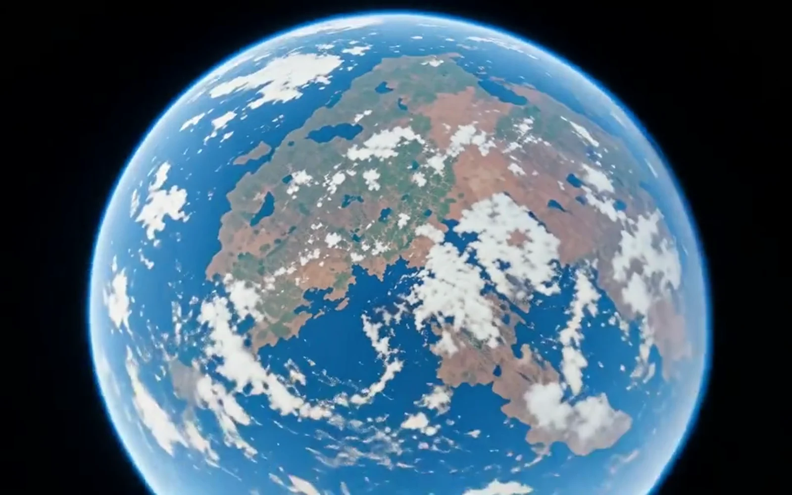Earth Zoom Effect